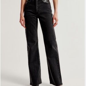 Abercrombie & Fitch Black Flare Jeans